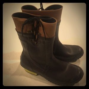 Purple Short Sorel Rain Winter Boots 9/40